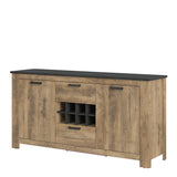 Rapallo Sideboard with Wine Rack