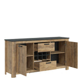 Rapallo Sideboard with Wine Rack