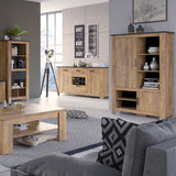 Rapallo Sideboard with Wine Rack