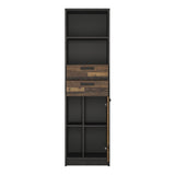 Brooklyn Bookcase 2 Drawers and 1 Door