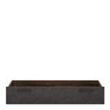 Brooklyn Underbed Drawer Walnut and Dark Grey