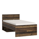 Brooklyn Single Bed 120cm in Walnut