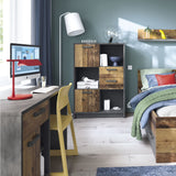 Brooklyn Single Bed 120cm in Walnut