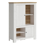 Celesto 2 Door 4 Shelves Cabinet