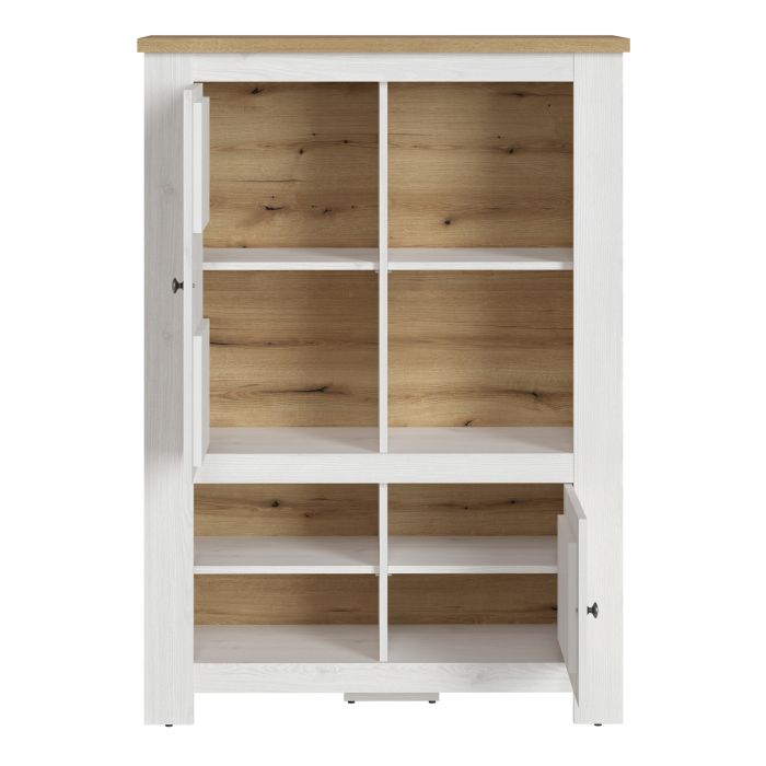 Celesto 2 Door 4 Shelves Cabinet