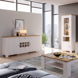 Celesto 2 Door 2 Drawer Sideboard with Wine Rack