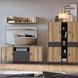 Arundel TV Cabinet 2 Door 2 Drawer 158cm Wide