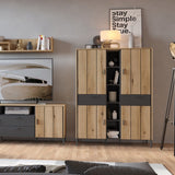 Arundel Wardrobe 4 Door 2 Drawer