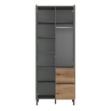Darwin Wardrobe 2 Door 2 Drawer