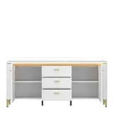 Lazio TV Cabinet 2 Door 3 Drawer