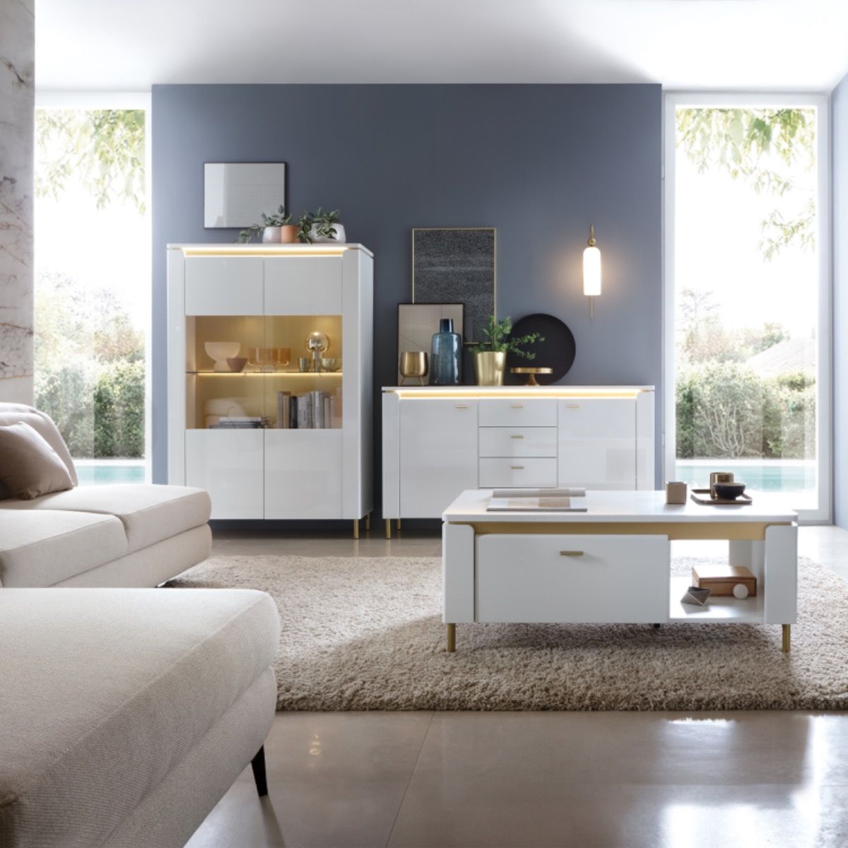 Lazio Sideboard 2 Door 4 Drawer