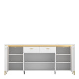 Lazio Sideboard 4 Door 2 Drawer