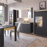 Genoa Sideboard 2 Door 4 Drawer