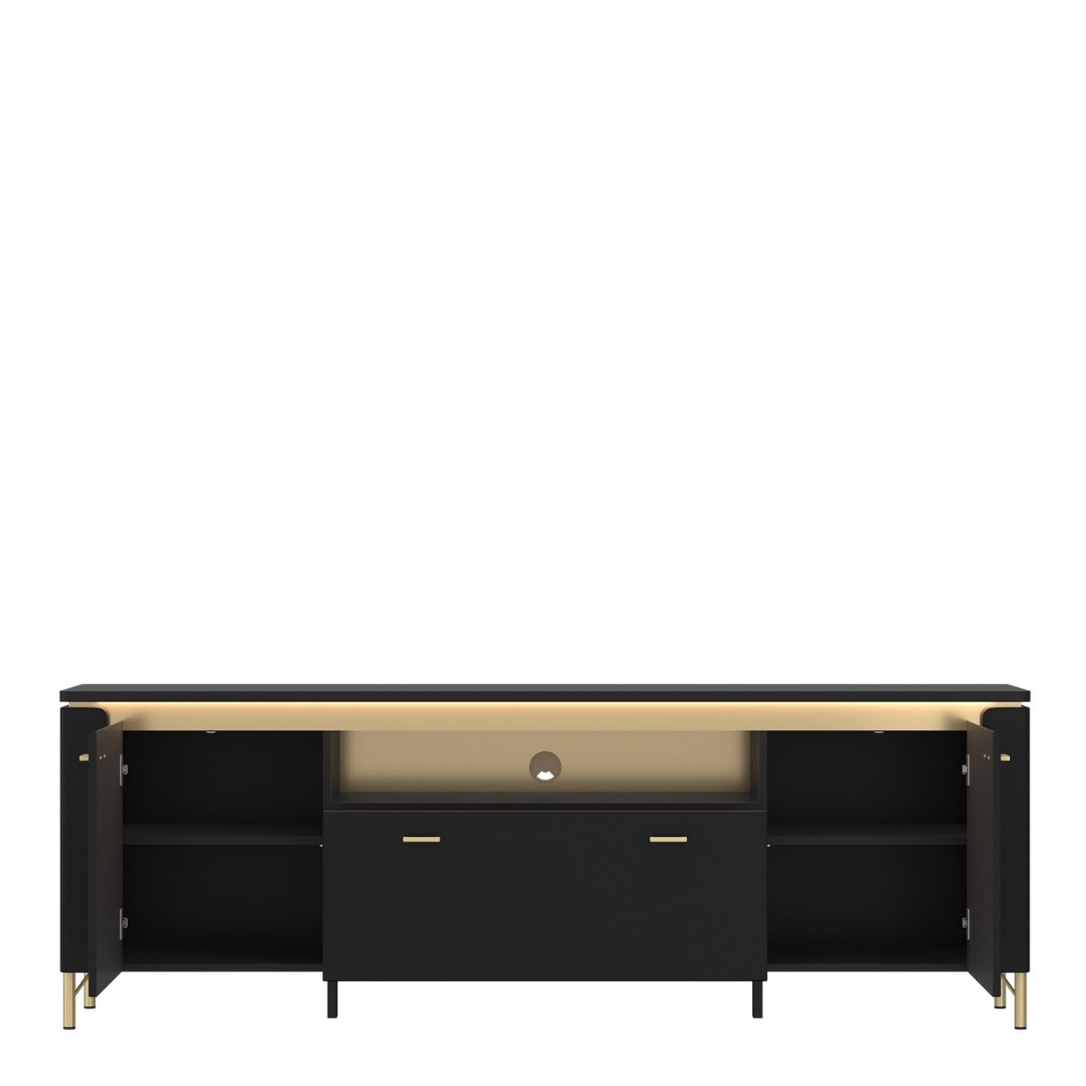 Genoa TV Cabinet 2 Door 1 Drawer 200cm Wide