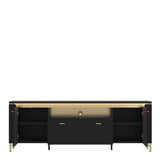 Genoa TV Cabinet 2 Door 1 Drawer 200cm Wide