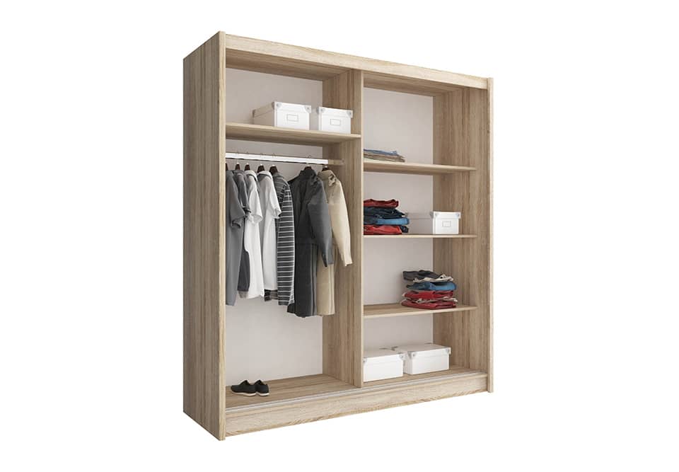Wiki IX Sliding Door Wardrobe 180cm