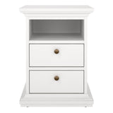 Paris Bedside 2 Drawers