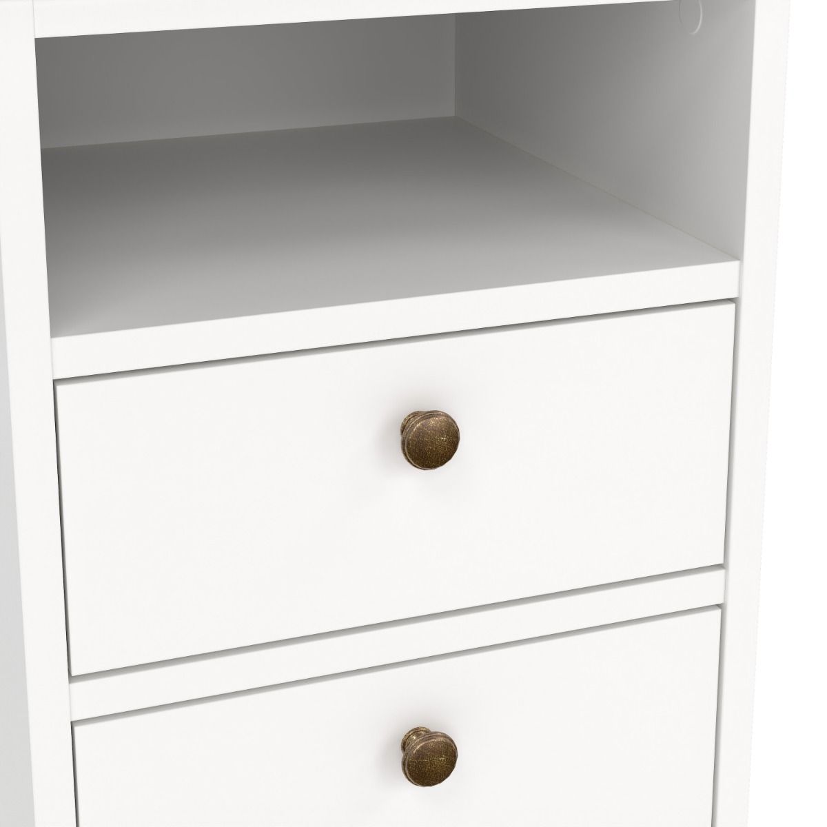 Paris Bedside 2 Drawers