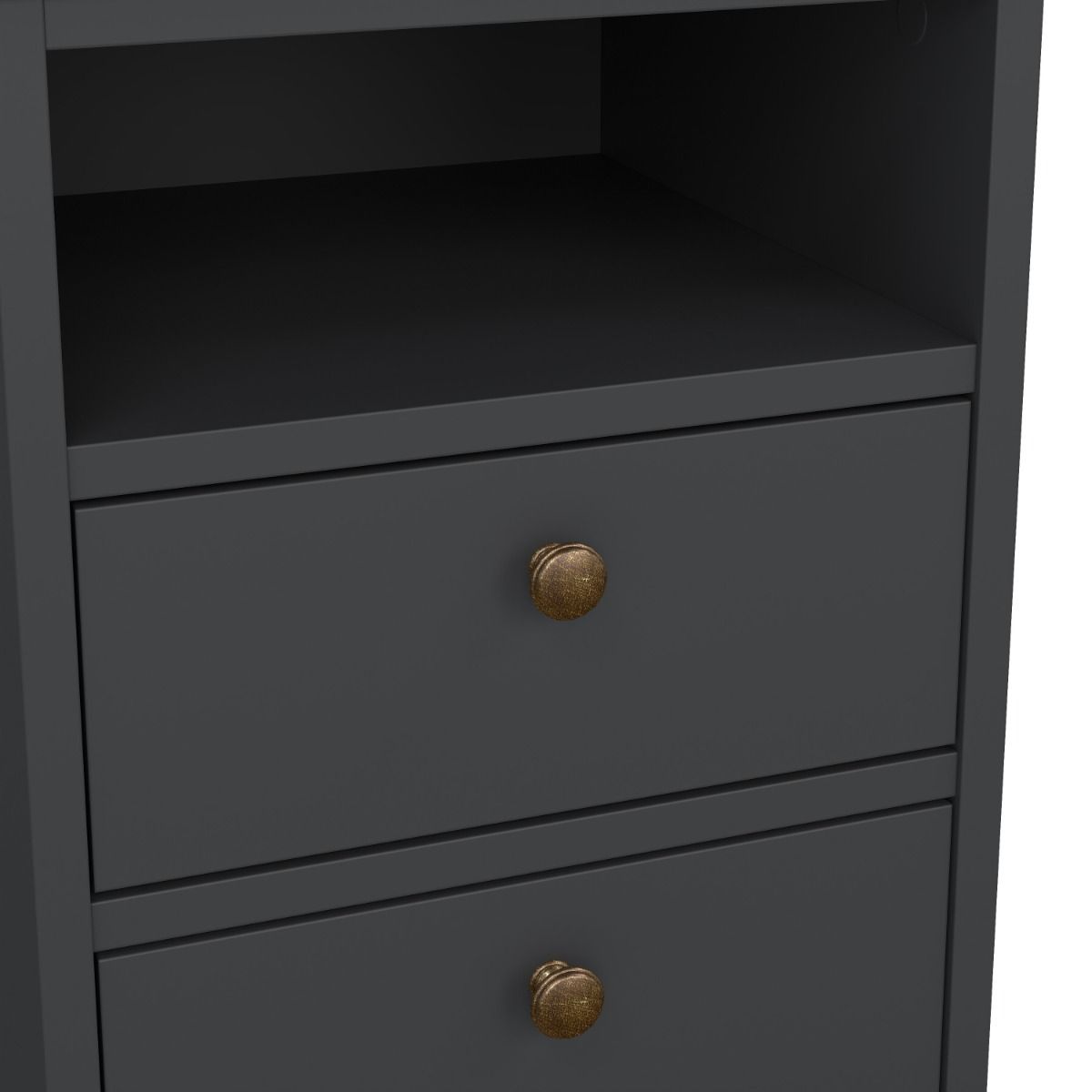 Paris Bedside 2 Drawers