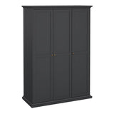 Paris Wardrobe with 3 Doors