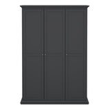 Paris Wardrobe with 3 Doors