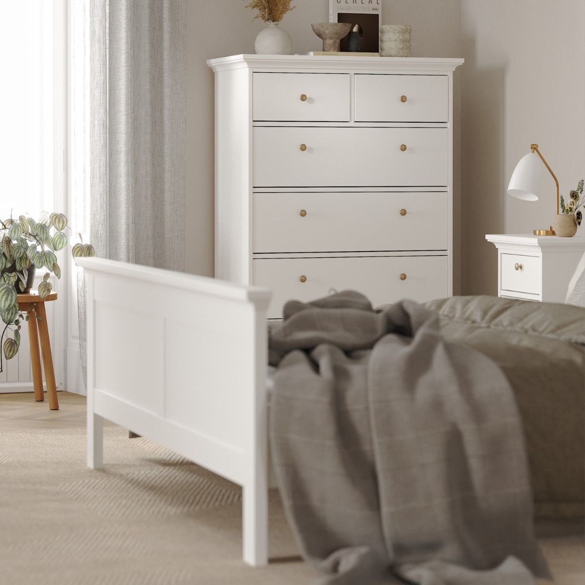 Paris Bed in White