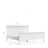 Paris Bed in White