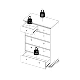 Paris Chest of 6 Drawers
