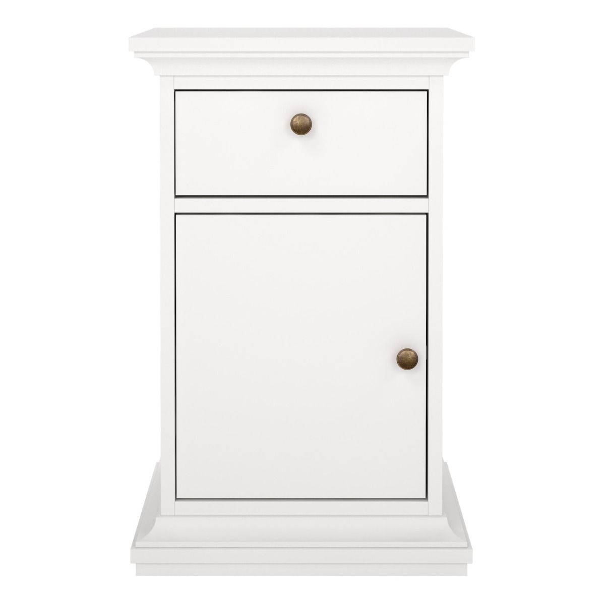 Paris Nightstand 1 Door + 1 Drawer