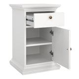 Paris Nightstand 1 Door + 1 Drawer