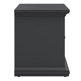 Paris TV-unit 2 frame Doors in Matt Grey