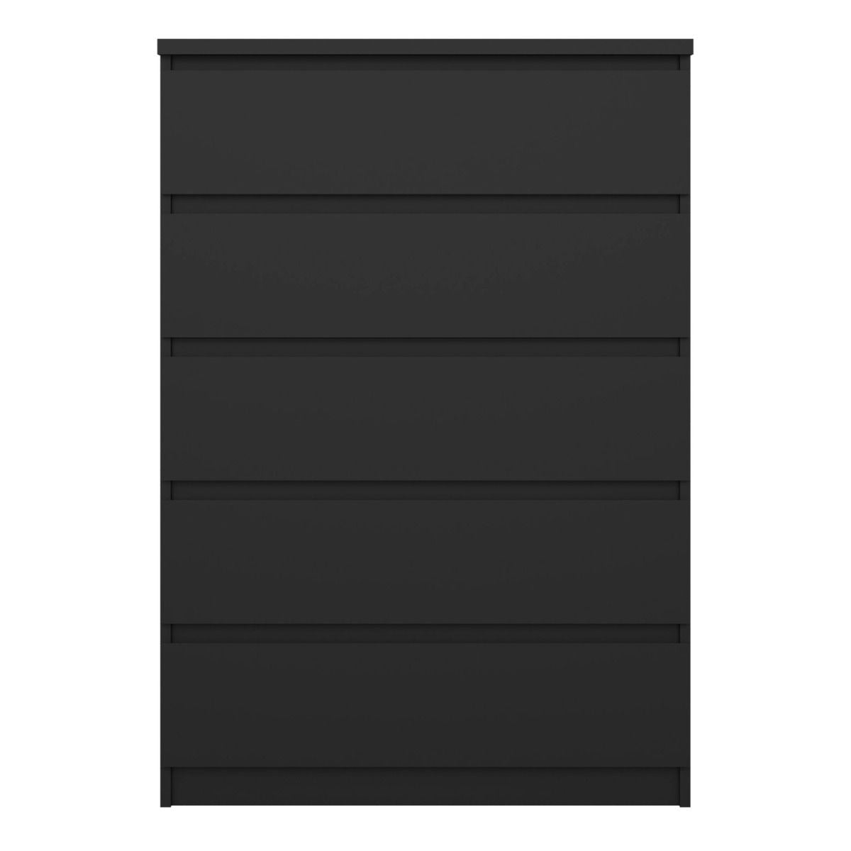 Naia Chest with 5 Drawers in Black Matt
