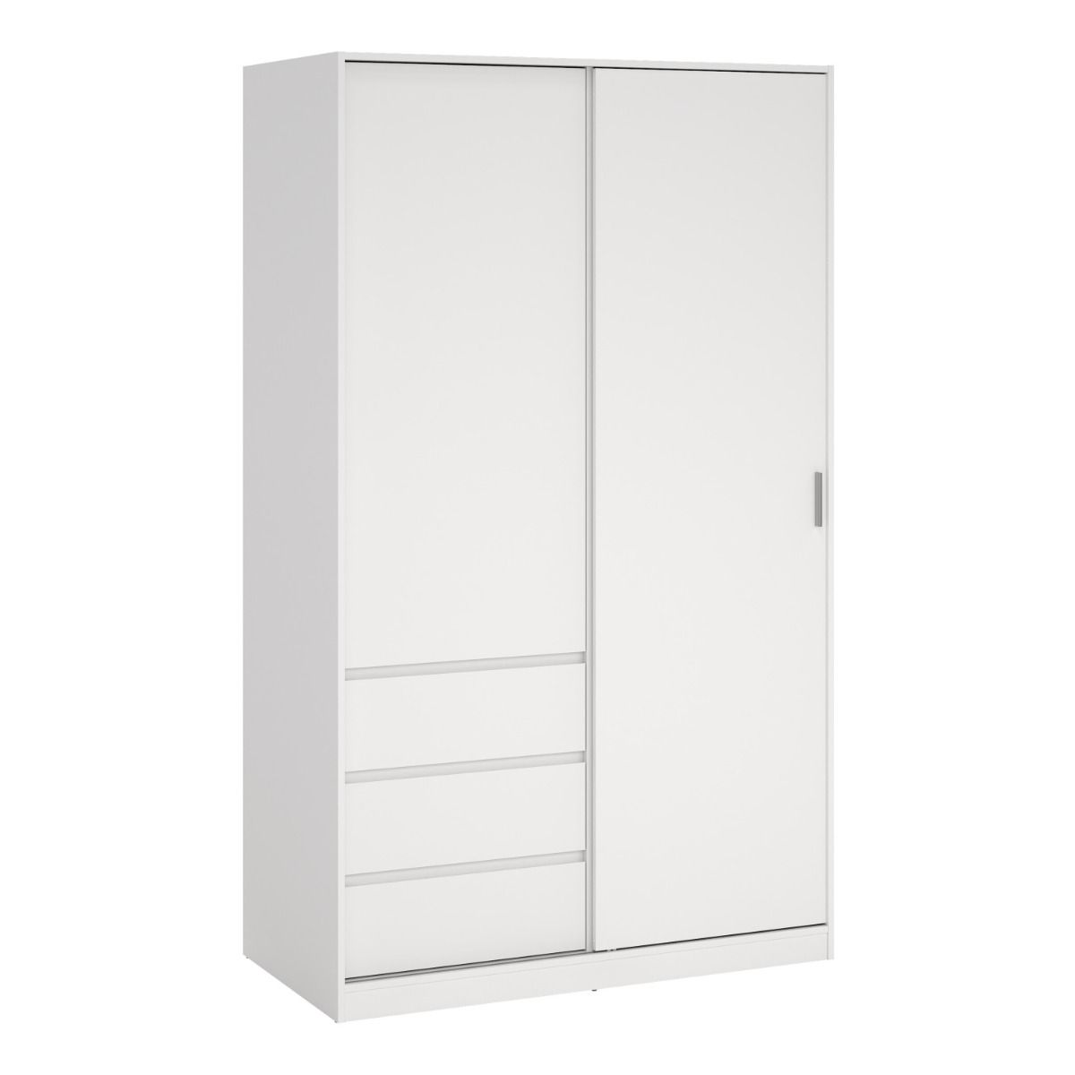 Naia Wardrobe with 1 Sliding Door 1 Door 3 Drawers