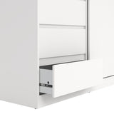Naia Wardrobe with 1 Sliding Door 1 Door 3 Drawers