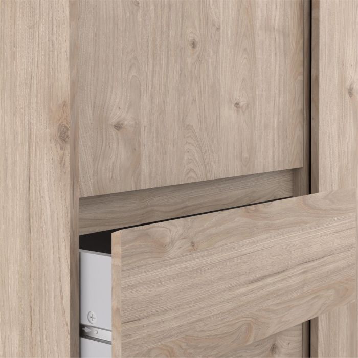 Naia Wardrobe with 1 Sliding Door 1 Door 3 Drawers