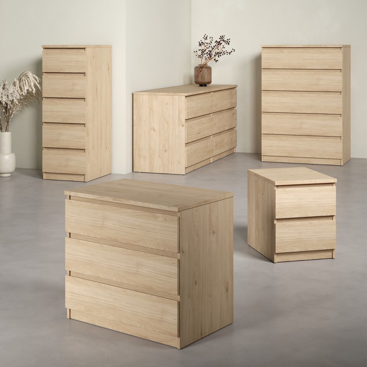 Naia Chest of 5 Drawers