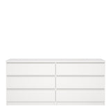 Naia Wide Chest of 6 Drawers