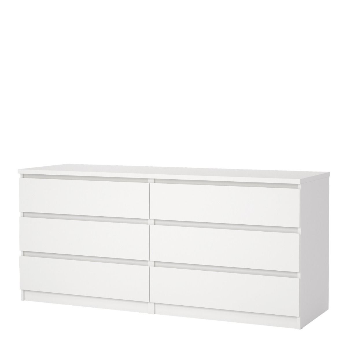 Naia Wide Chest of 6 Drawers