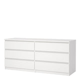 Naia Wide Chest of 6 Drawers