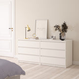 Naia Wide Chest of 6 Drawers