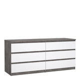 Naia Wide Chest of 6 Drawers