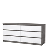 Naia Wide Chest of 6 Drawers