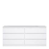 Naia Wide Chest of 6 Drawers