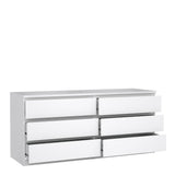 Naia Wide Chest of 6 Drawers