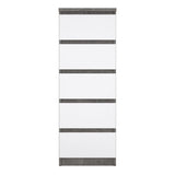 Naia Narrow Chest of 5 Drawers