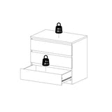 Naia Chest of 3 Drawers