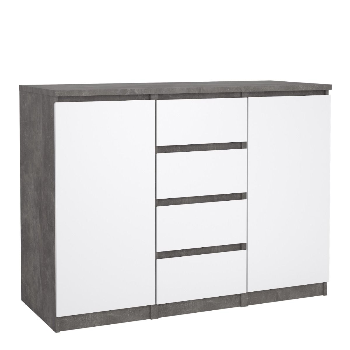 Naia Sideboard with 4 Drawers 2 Doors
