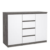 Naia Sideboard with 4 Drawers 2 Doors