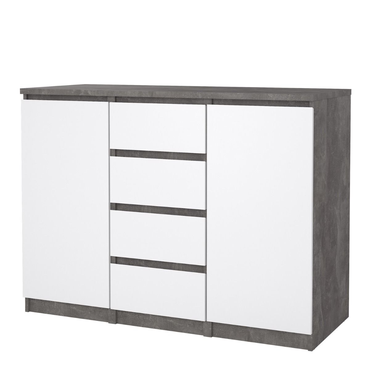 Naia Sideboard with 4 Drawers 2 Doors