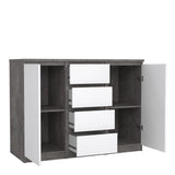 Naia Sideboard with 4 Drawers 2 Doors